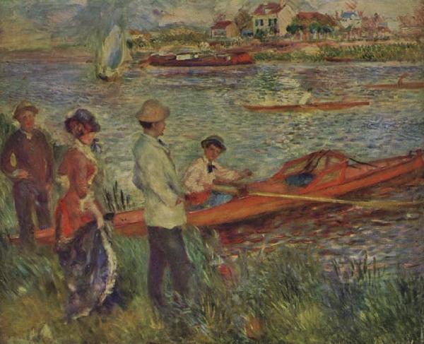 Pierre Renoir Boating Party at Chatou